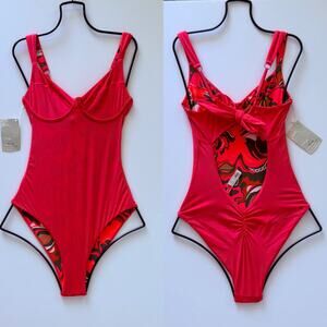 Maaji Swim Coral Lava Underwire One Piece